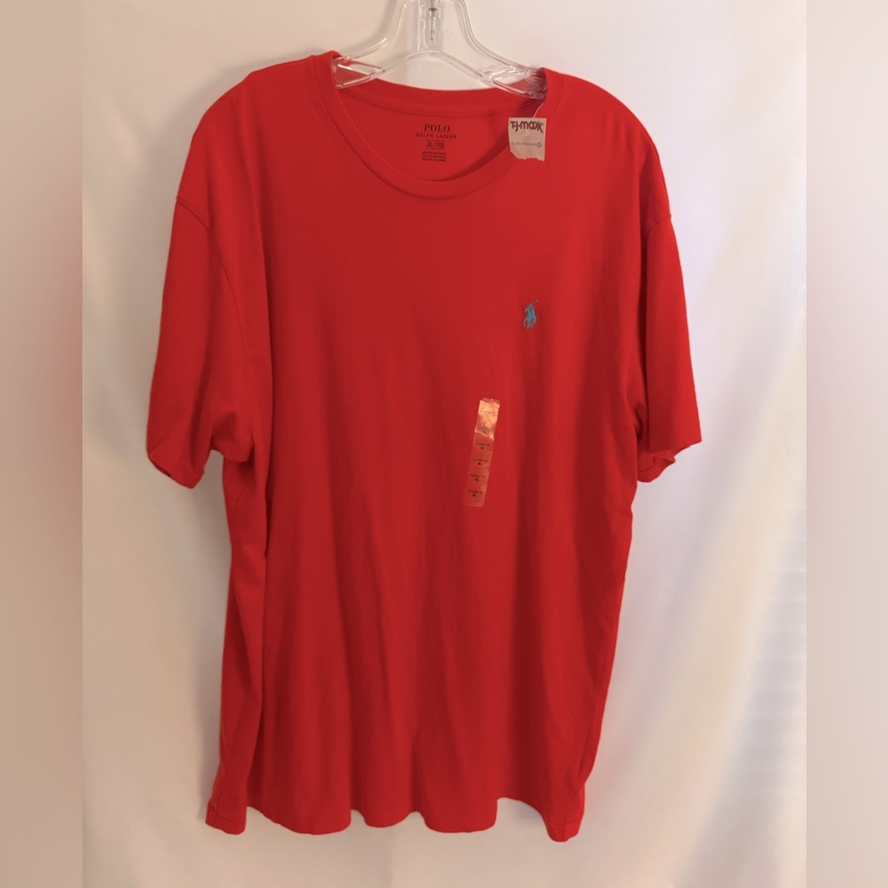 Polo by Ralph Lauren Men's orange T-Shirt XL NWT
